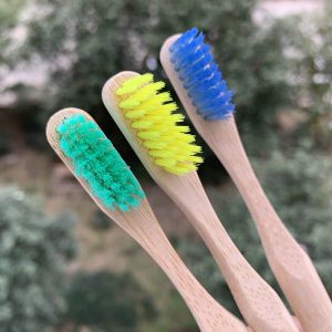 Green toothbrushes