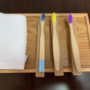 Kids bamboo toothbrushes