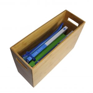 bamboo documents holder