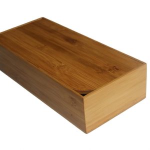bamboo storage box with lid